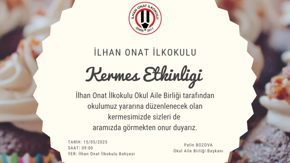 Kermesimize Davetlisiniz!